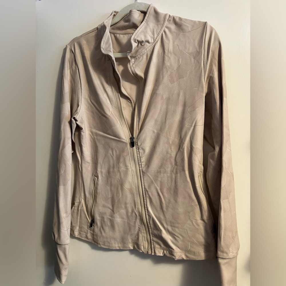 ZYIA women’s full zip jacket tan Moab